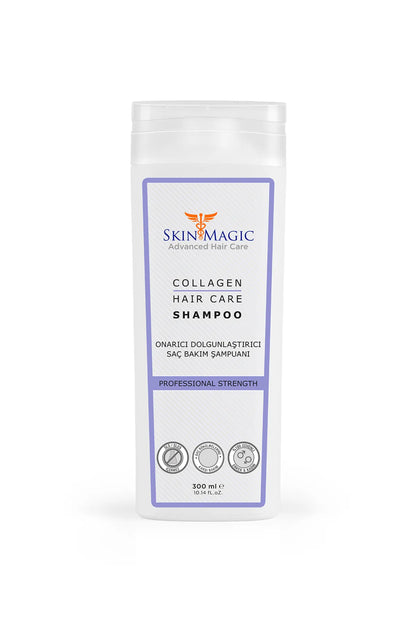 Skin Magic Collagen Hair Care Shampoo Dolgunlaştırıcı Saç Bakım Şampuanı 300ML