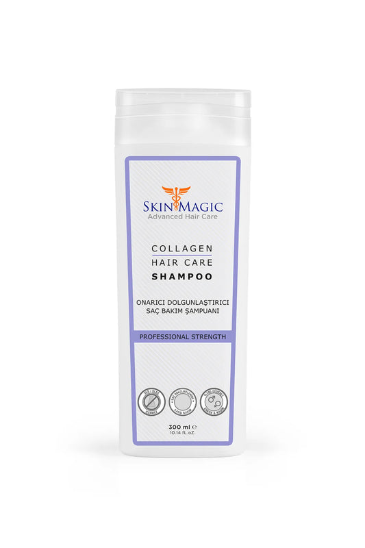 Skin Magic Collagen Hair Care Shampoo Dolgunlaştırıcı Saç Bakım Şampuanı 300ML