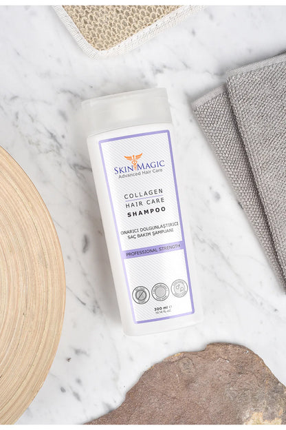 Skin Magic Collagen Hair Care Shampoo Dolgunlaştırıcı Saç Bakım Şampuanı 300ML